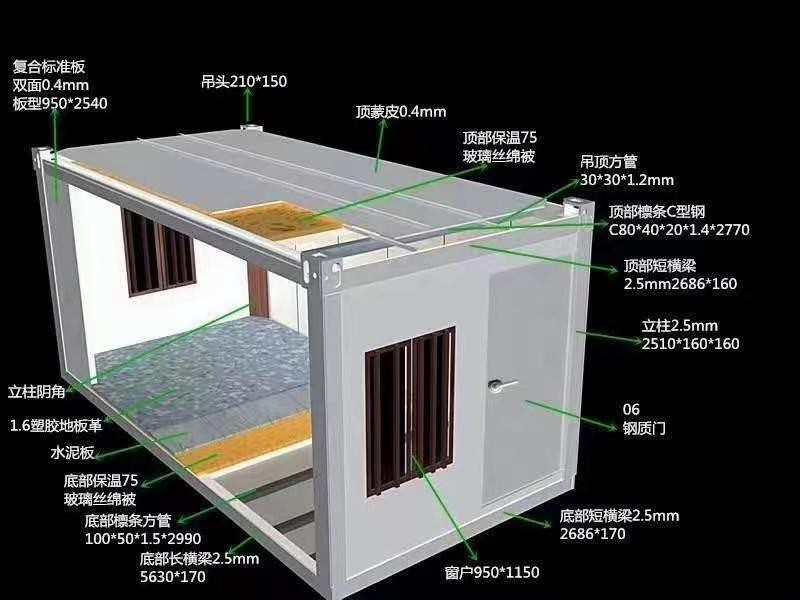 濟寧打包箱房